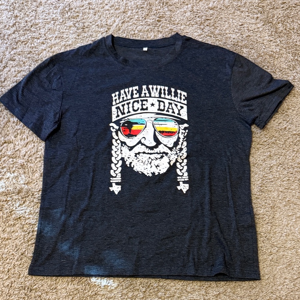 Womens Graphic T-Shirt - Black. Never worn.